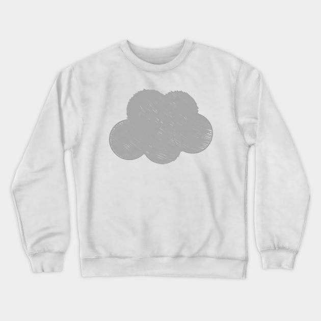 Storm Cloud Crewneck Sweatshirt by Meg-Hoyt